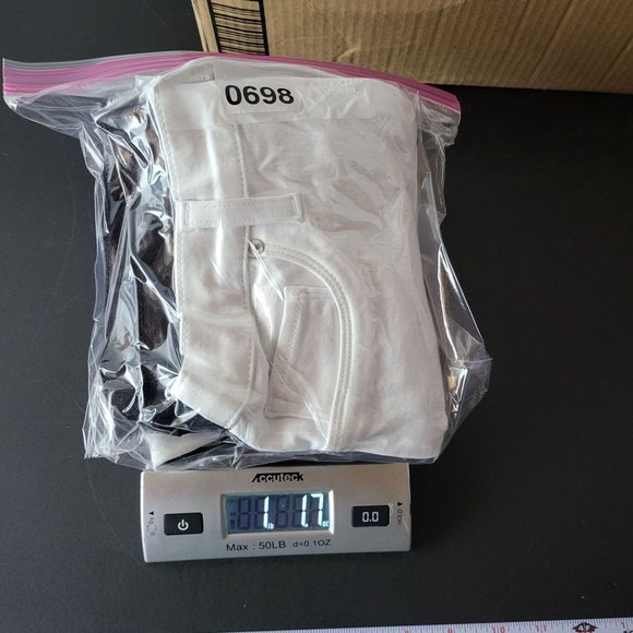 Hudson Women's Barbara Super Skinny Black and White Two-Tone Denim Jeans Size 28 - Picture 14 of 14